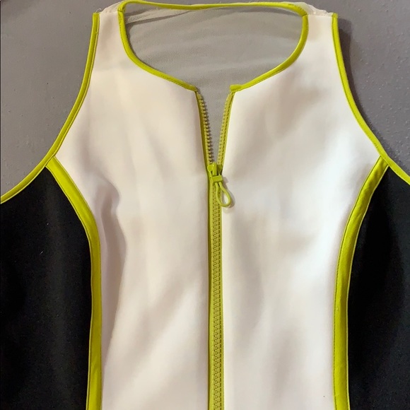 Guess Dress - black, white and lime green - Picture 2 of 4